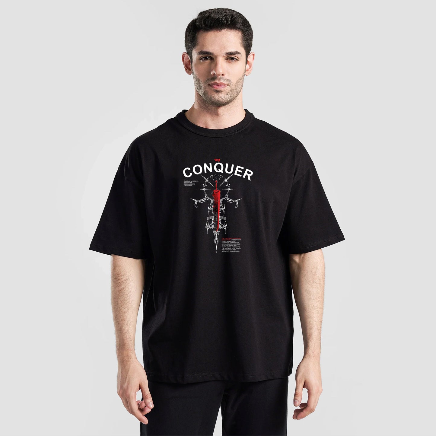 Nightmare Gotic Oversized Tee (Black)