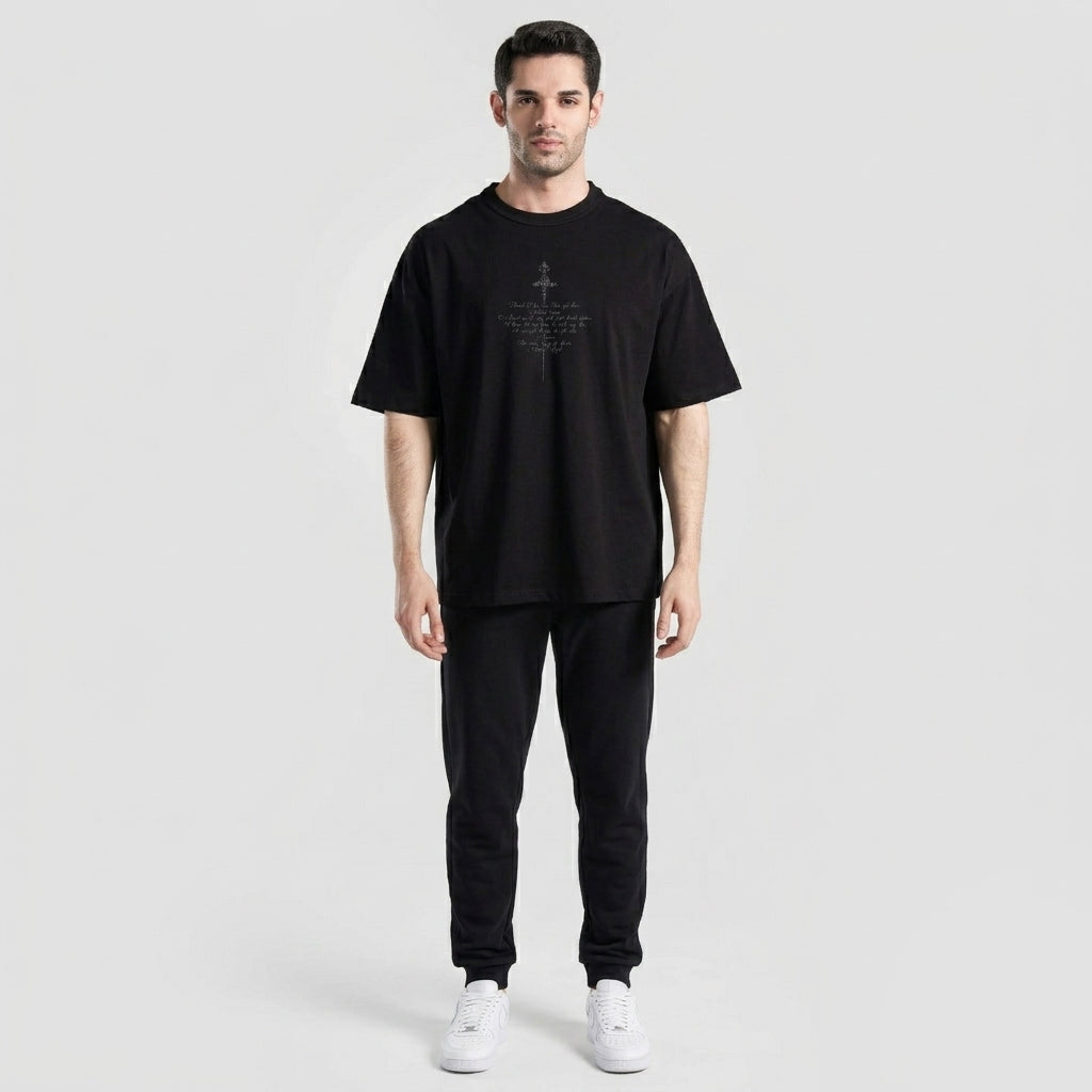 Ancient Script Tee (Black)