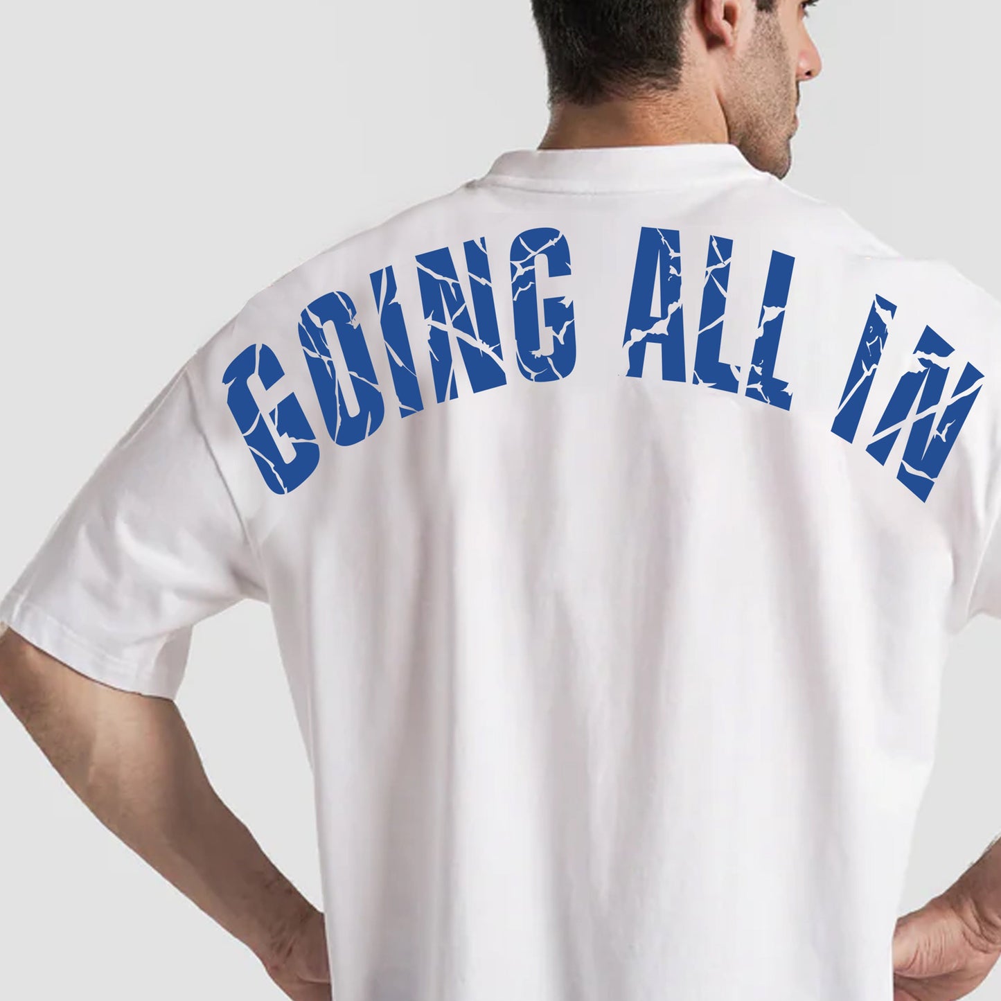 Going All In Graphic Tee (White)