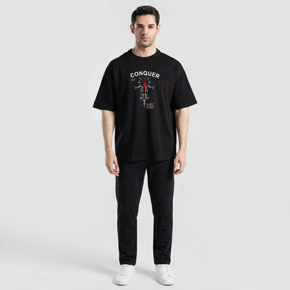 Nightmare Gotic Oversized Tee (Black)