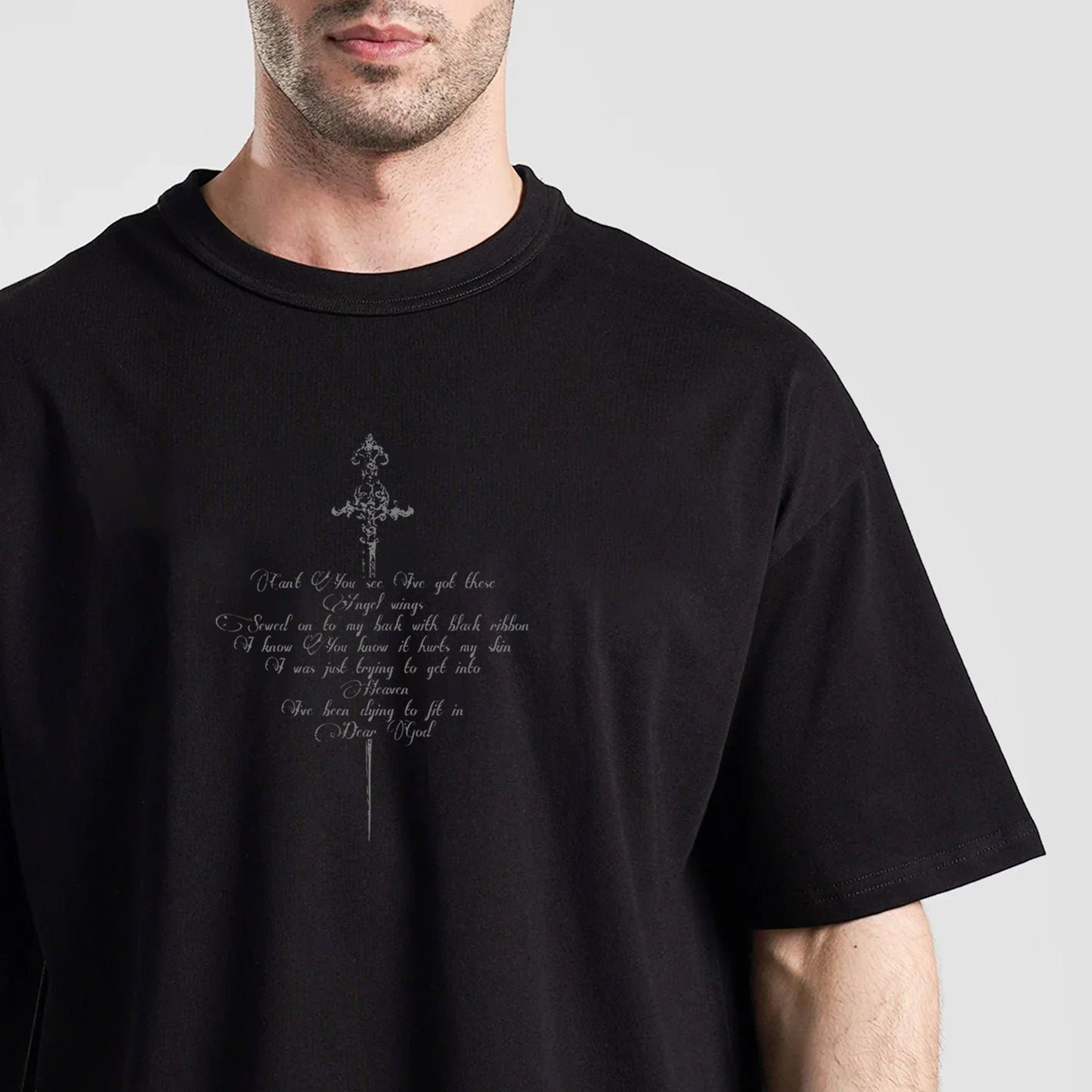 Ancient Script Tee (Black)