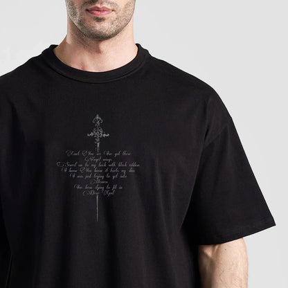 Ancient Script Tee (Black)