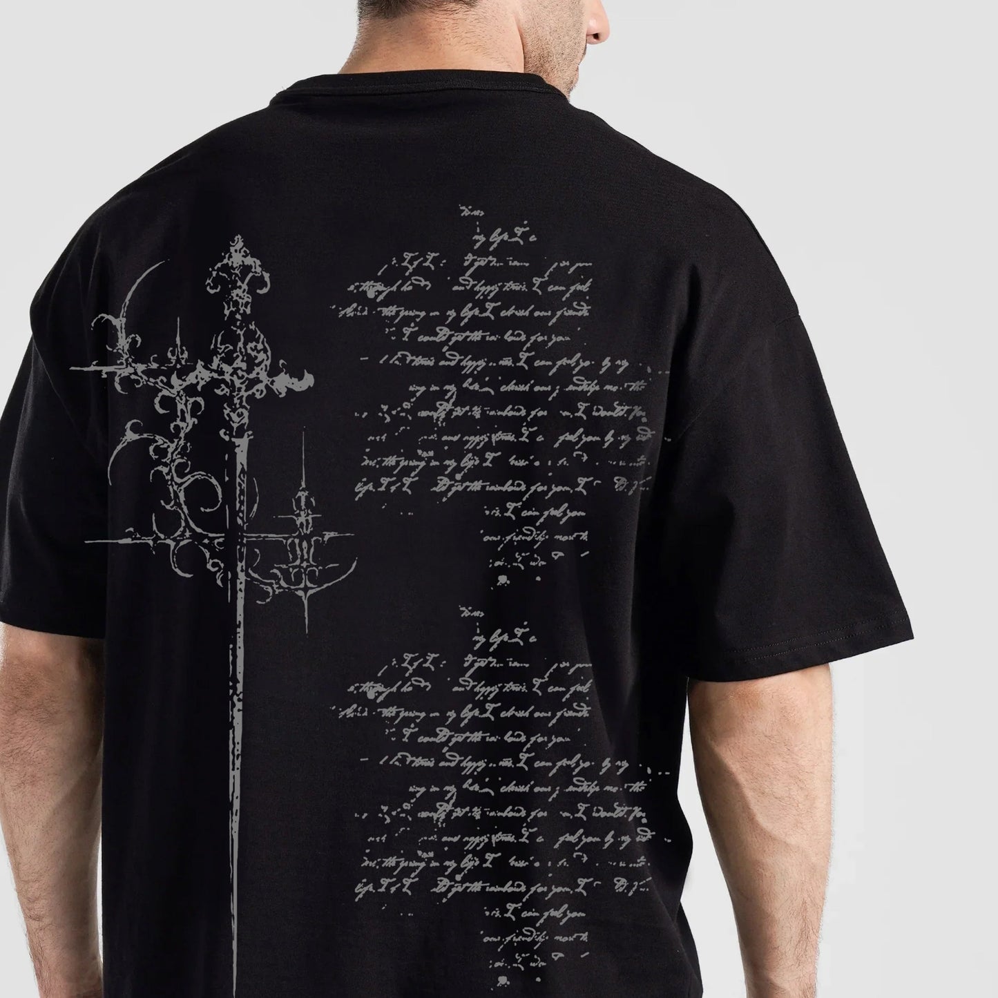Ancient Script Tee (Black)