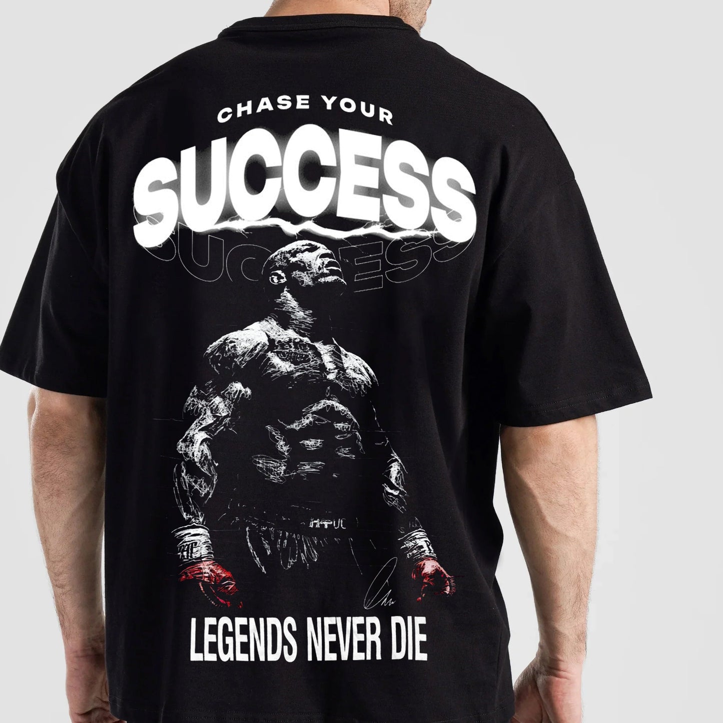 Chase Your Success Tee (Black)